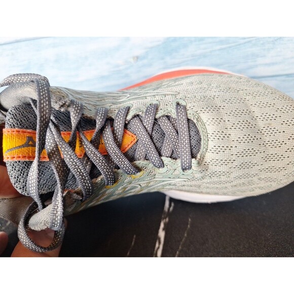 Mizuno Wave Inspire 20 XX Men\'s Gray Orange Running Shoes Sz 6.5 main image 11